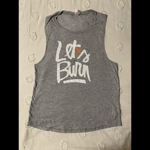 NWOT Orangetheory Fitness Let’s Burn Muscle Tee XL